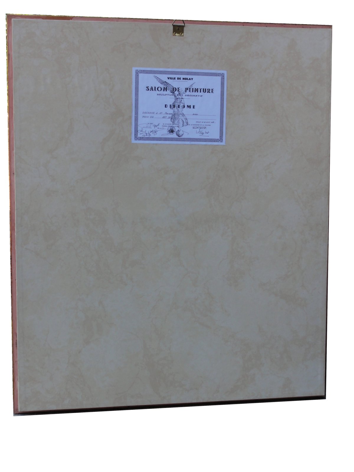 Œuvre 07 - Révérence Classique - Dos