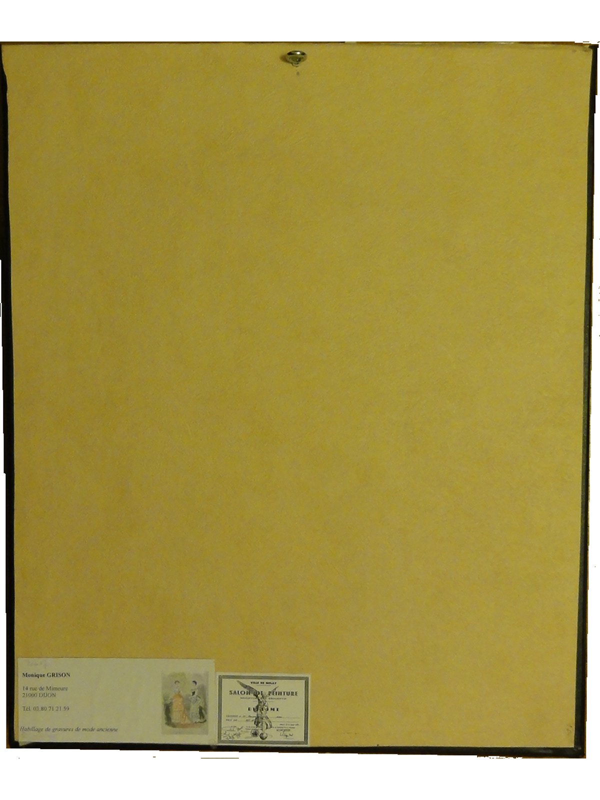 Œuvre 08 - Volutes d'intérieur - Dos